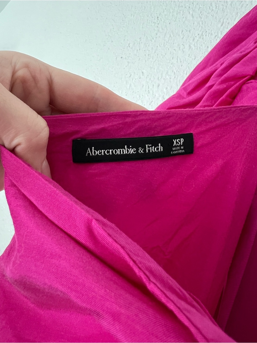 Abercrombie & Fitch Emerson Drama Bow-Back Maxi Dress - Picture 6 of 7